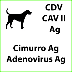Test Cimurro e Adenovirus Tipo II