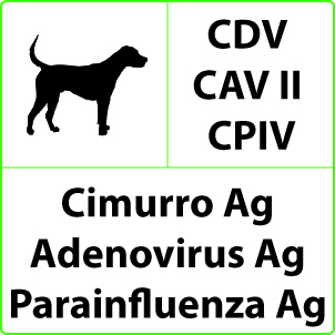 Test Cimurro, Adenovirus Tipo II e Parainfluenza