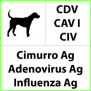 Test Cimurro, Adenovirus Tipo I e Influenza